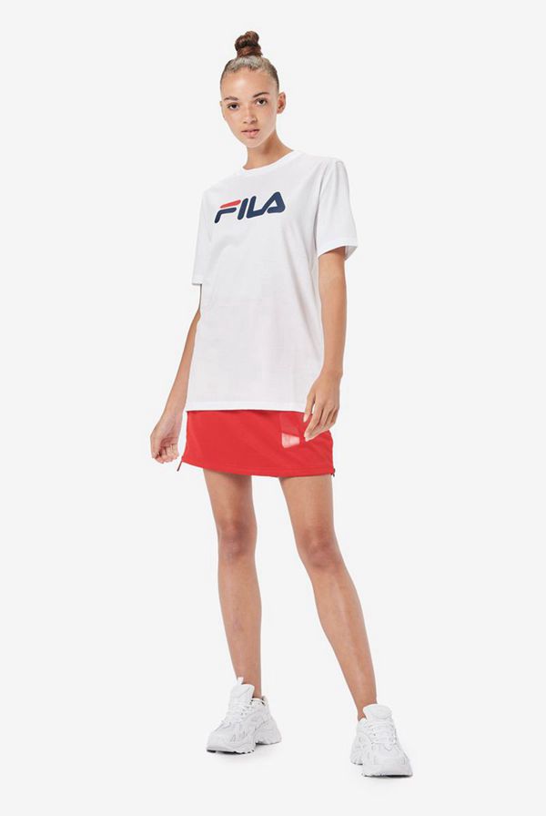 Fila Eagle Women's T-Shirts - White,NZ 347-19037